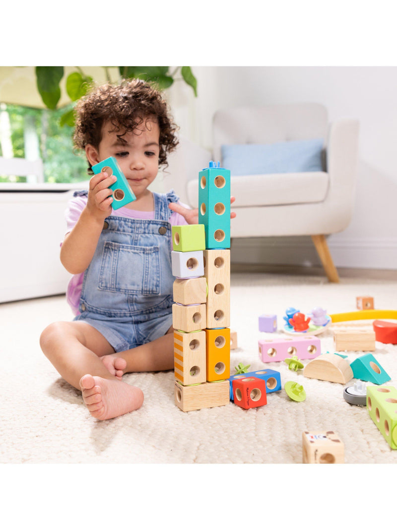 Melissa & Doug building blocks Town Play Set 73-piece - British product