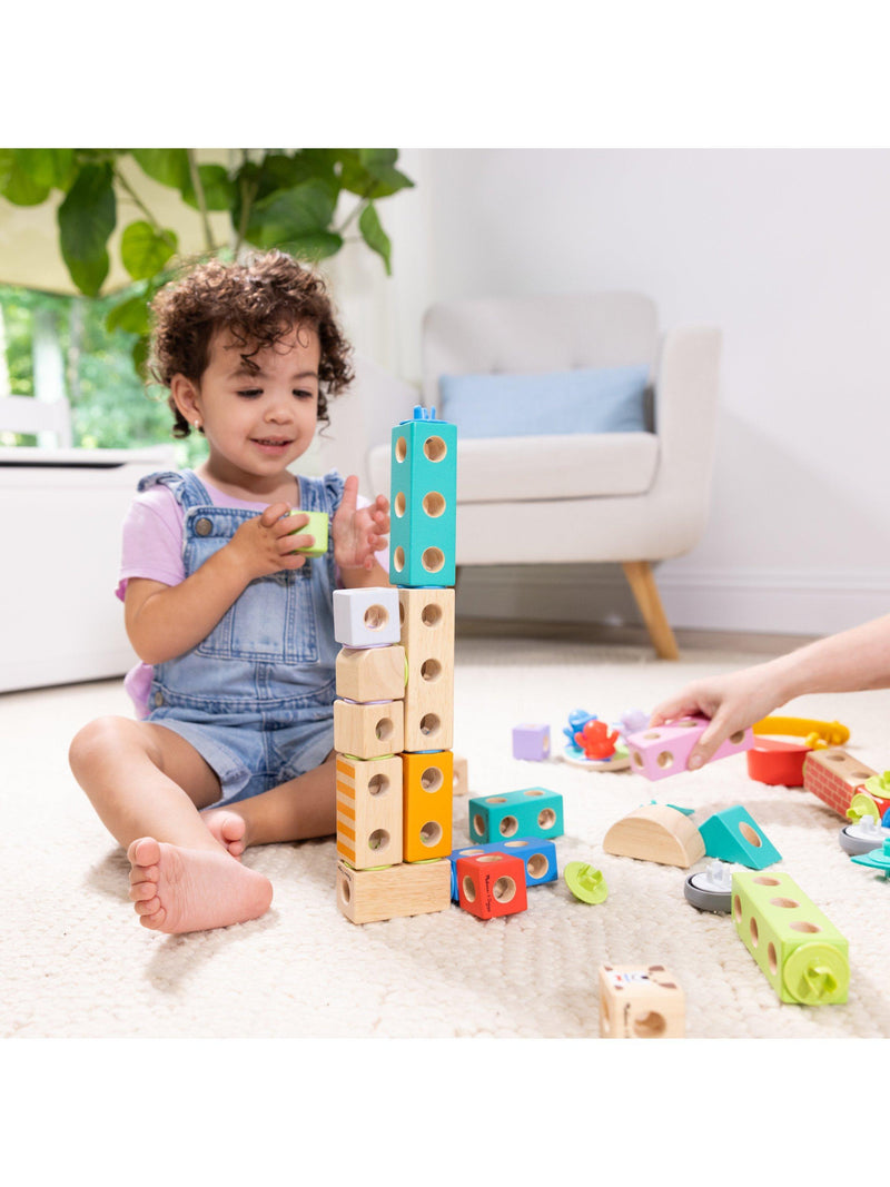 Melissa & Doug building blocks Town Play Set 73-piece - British product