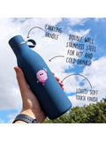 Tinc stainless steel water bottle Blue 500ml, UK version