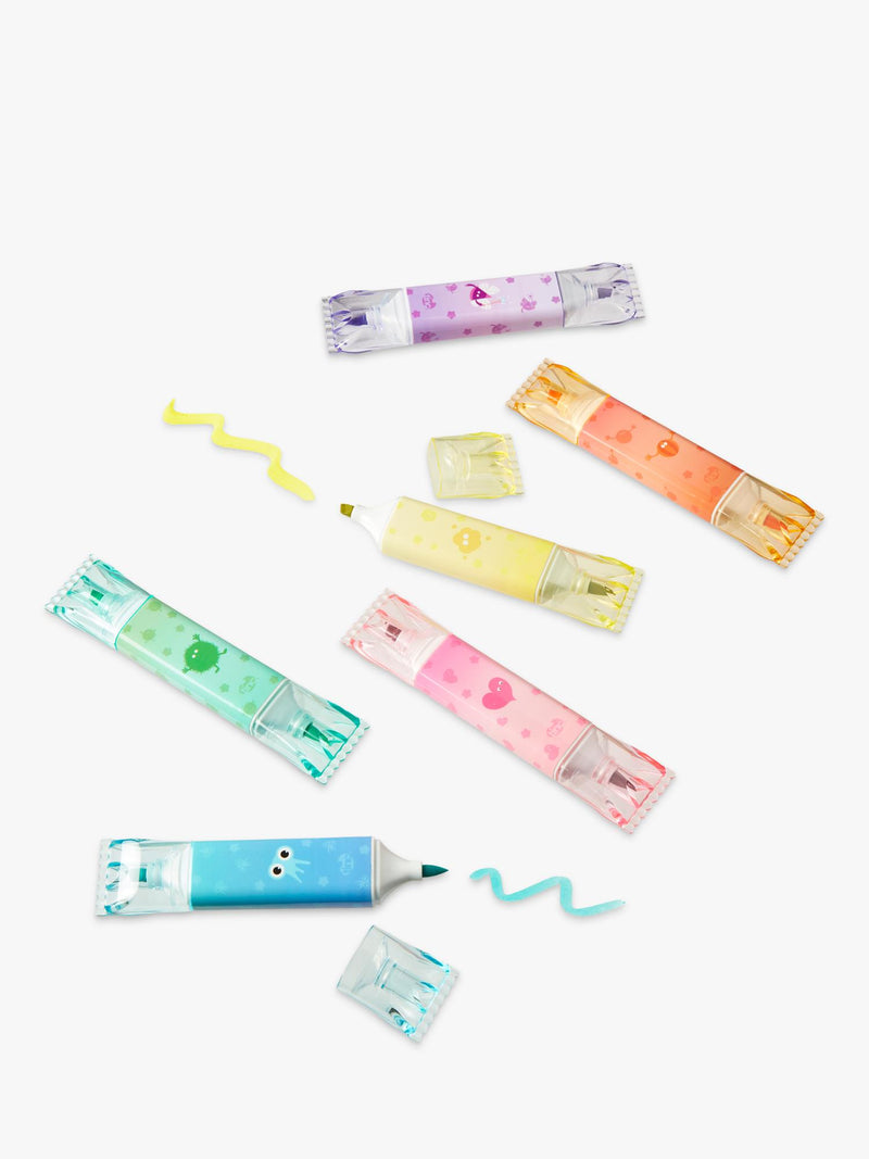 Tinc double ended highlighter pens pack of 6, imported from the UK