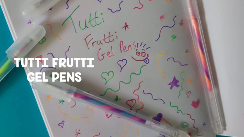 Tinc Frutti gel pens pack of 6 - British product