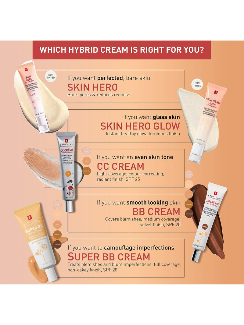 Erborian Ginseng BB cream 15ml - British product