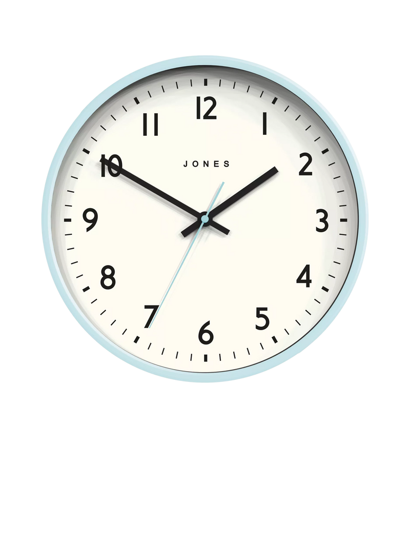 Jones Clocks Jam analogue wall clock 30cm, UK version