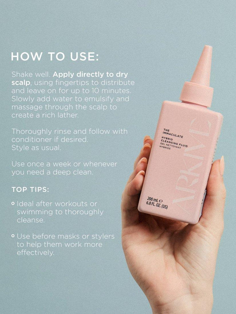 ARKIVE hybrid cleansing fluid 200ml - British product