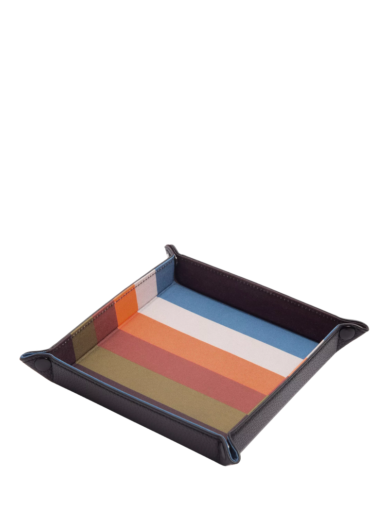 Gardner stripe catch all tray multi medium - British product