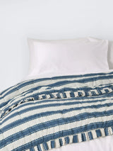 John Lewis John Lewis x Sanderson Pinetum Quilted Frilled Bedspread 200 x 220cm- Buy online at McGrocer