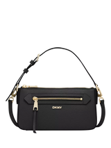 John Lewis DKNY Bryant Avenue Leather Demi Cross Body Bag Black- Buy online at McGrocer