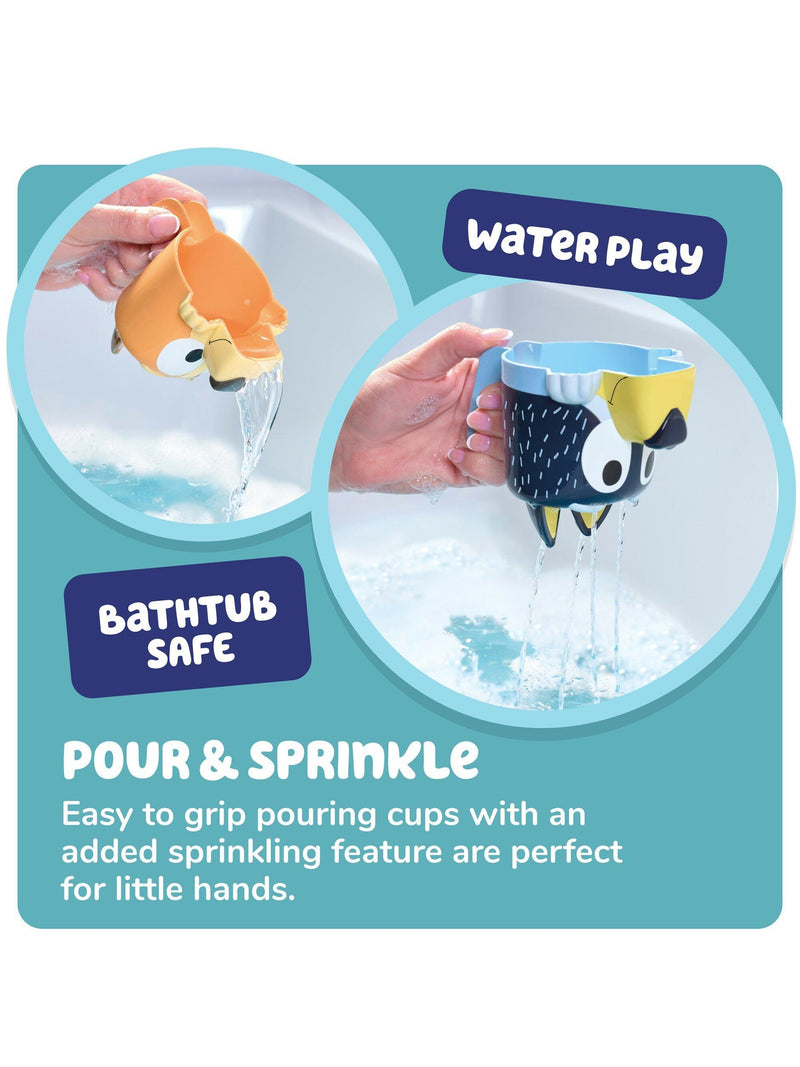 Bluey pourers bath toy (British brand)