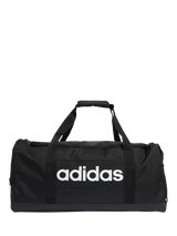John Lewis adidas Linear Duffel Bag Medium Black/Black/White- Buy online at McGrocer