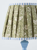 John Lewis x Sanderson blue scallop table lamp, UK version