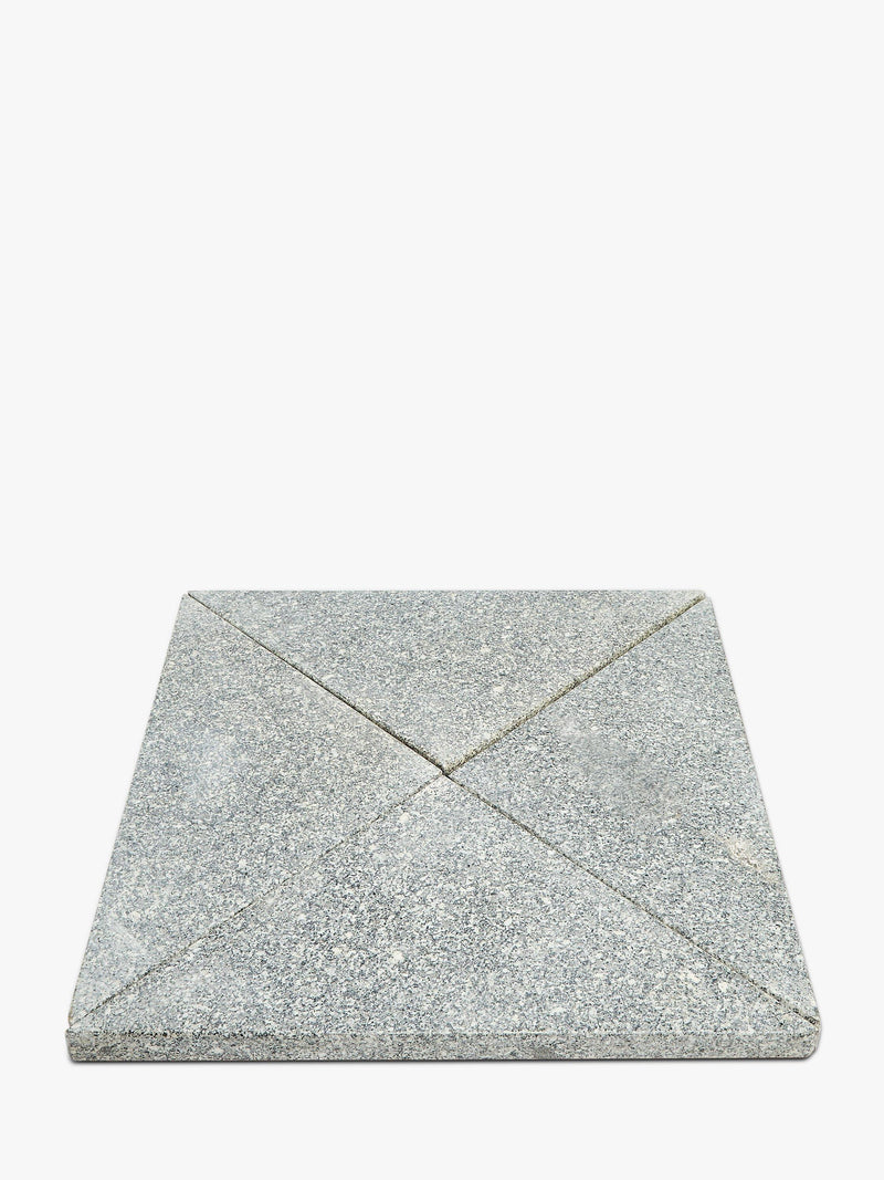 John Lewis granite parasol base weight slabs pack of 4 60kg (British brand)