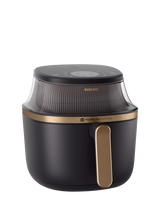 John Lewis Philips 3000 Series NA342/09 Air Fryer, 7.2L, Black- Buy online at McGrocer