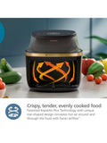 Philips 3000 Series Air Fryer 7.2L Black, UK version