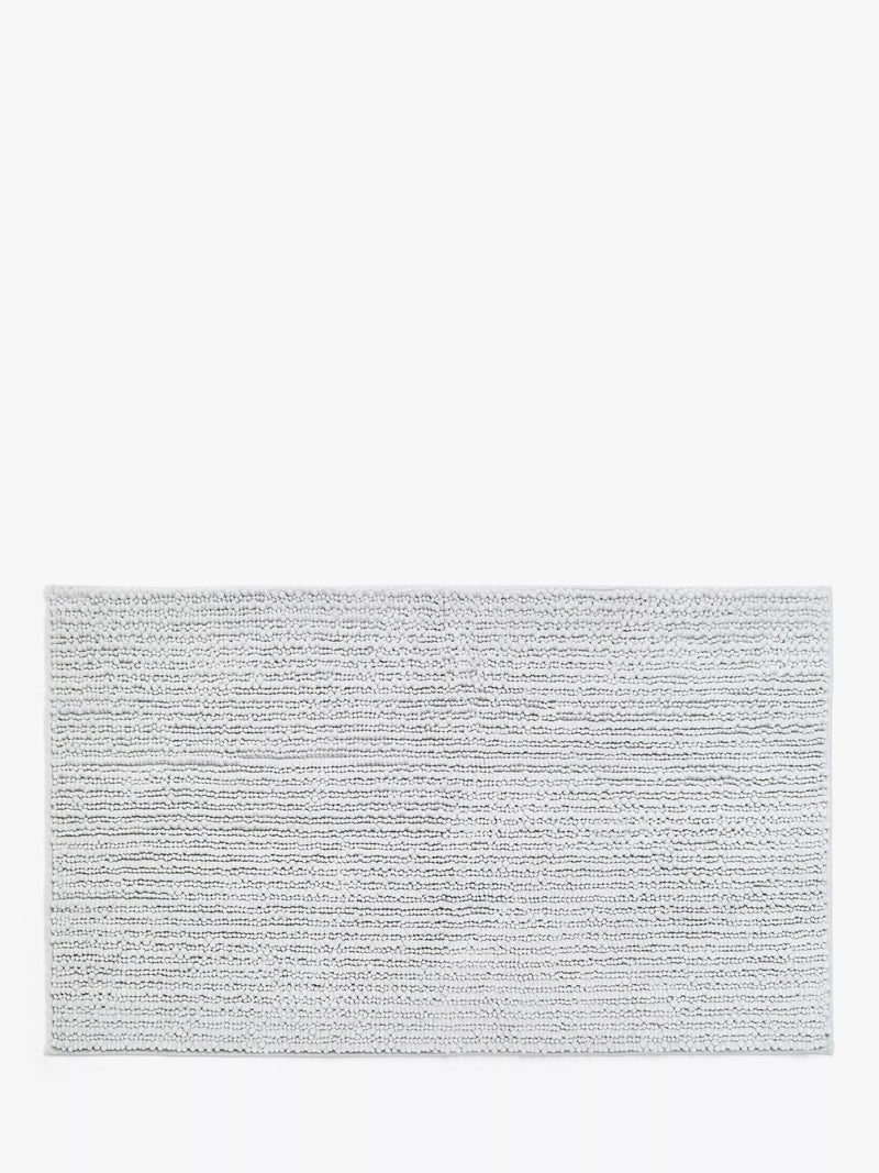 John Lewis Recycled Polyester Quick Dry Bobble Bat Mat, Extra Large, Silver Grey