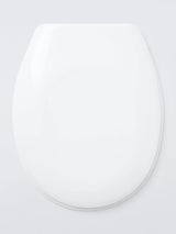 John Lewis John Lewis Antibacterial Thermoset Standard Toilet Seat, White- Buy online at McGrocer