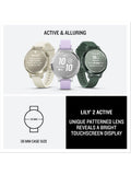 Garmin Lily 2 Active smartwatch Silver and Jasmine Purple, UK version
