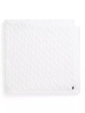 Polo Ralph Lauren baby cable blanket white (British brand)