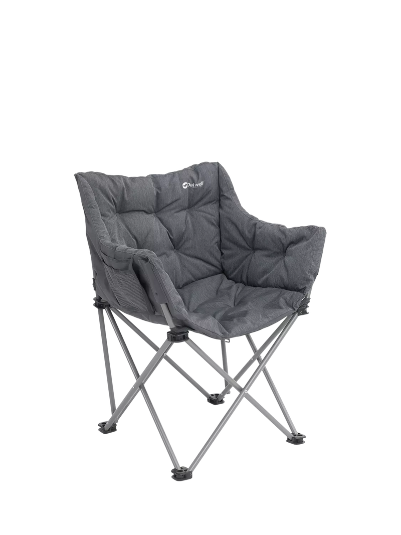 Outwell Sardis Lake Camping Chair grey, imported from the UK