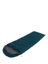 John Lewis Easy Camp Raven I Square 2°C 2-3 Season Sleeping Bag, Petrol Blue, 195 cm- Buy online at McGrocer