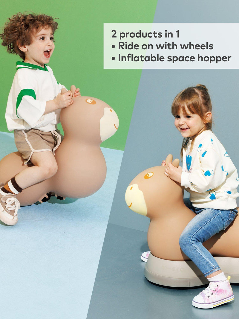 Micro Scooters 2-in-1 horse ride-on and hopper (British brand)