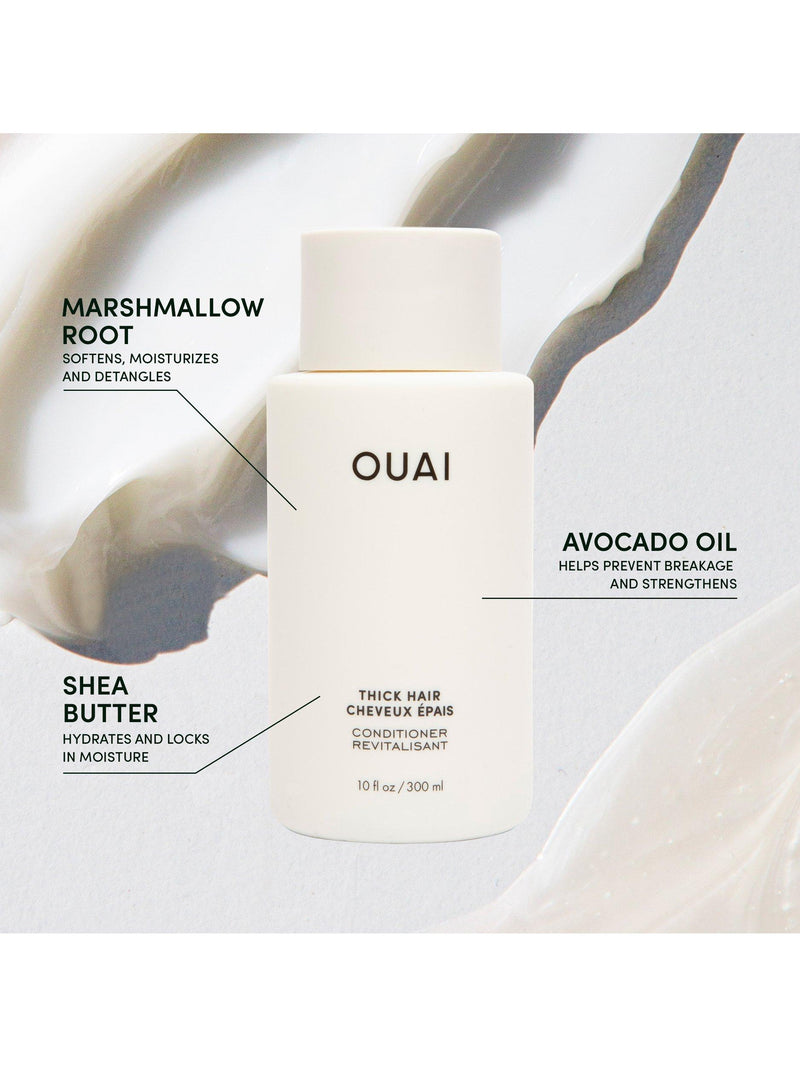 OUAI Thick Hair Conditioner travel size 89ml (British brand)