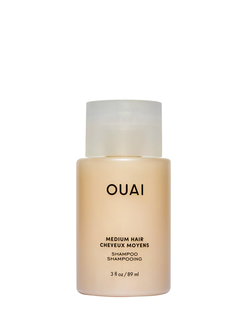 OUAI Medium Hair Shampoo Travel Size 89ml, imported from the UK
