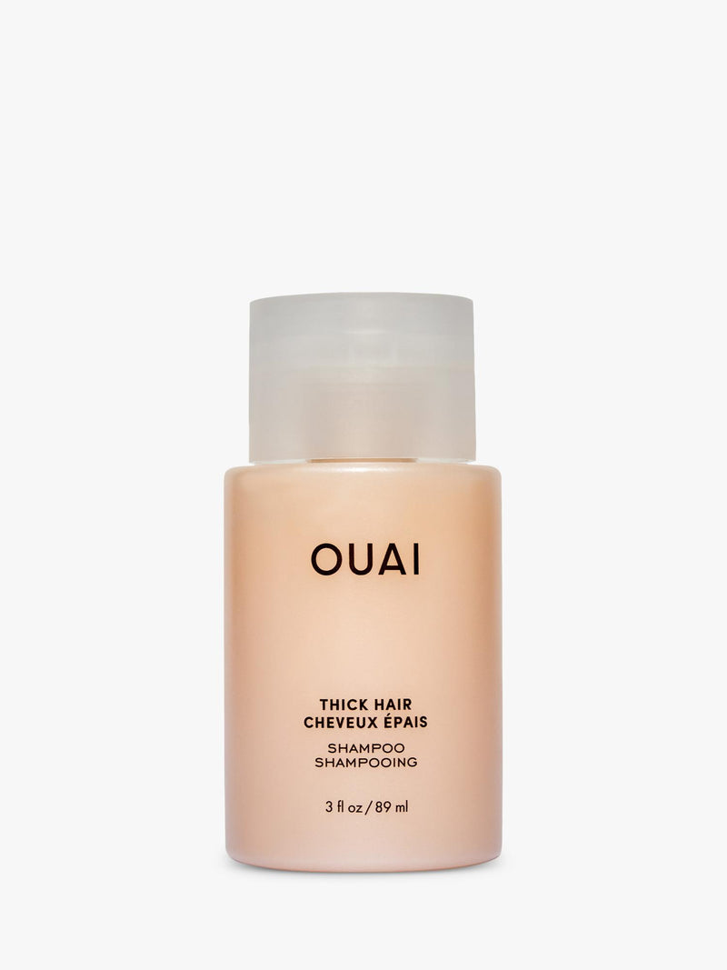 OUAI thick hair shampoo travel size 89ml, imported from the UK