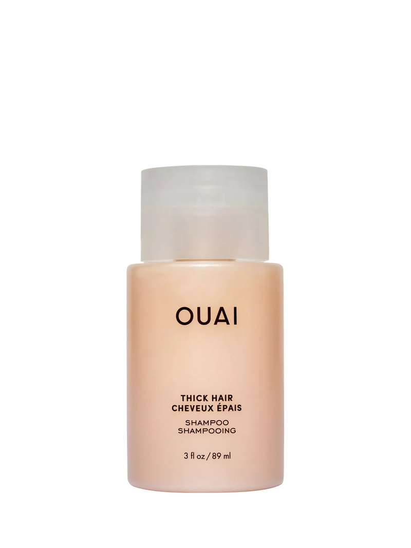 OUAI thick hair shampoo travel size 89ml, imported from the UK