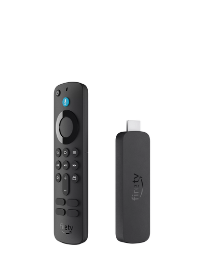 John Lewis Amazon Fire TV Stick 4K (2024) Ultra HD Streaming Device with Alexa Voice Remote- Buy online at McGrocer