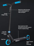 Micro Scooters Chilli Base blue scooter, imported from the UK
