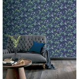 Arthouse Jasmine Garden Navy wallpaper 53cm x 1005m roll - British product