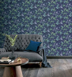 Arthouse Jasmine Garden Navy wallpaper 53cm x 1005m roll - British product
