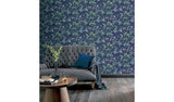 Argos Arthouse Jasmine Garden Navy Vinyl Wallpaper 53cm x 1005m Roll- Buy online at McGrocer