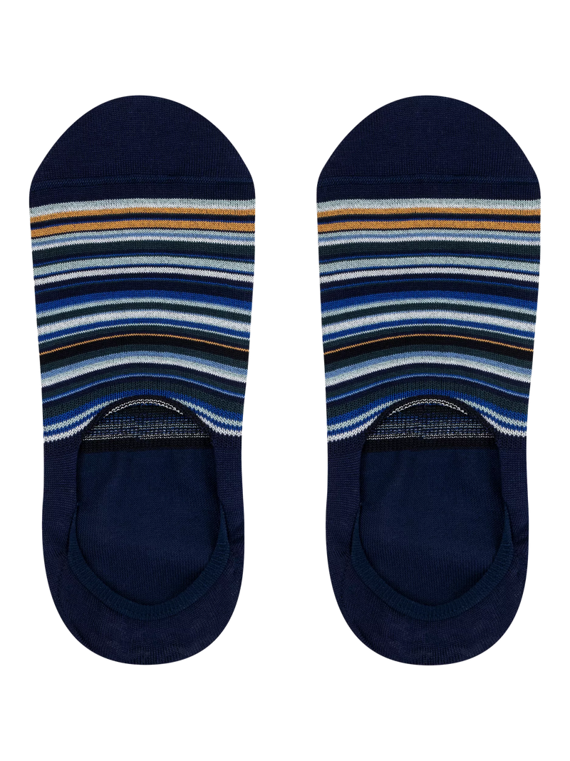 Paul Smith stripe no-show socks pack of 3 - British product