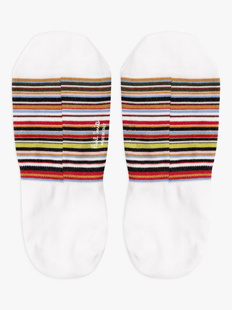 Paul Smith stripe no-show socks pack of 3 - British product