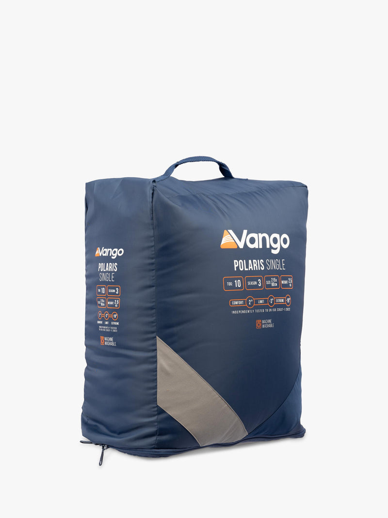 Vango Polaris single sleeping bag blue (British brand)