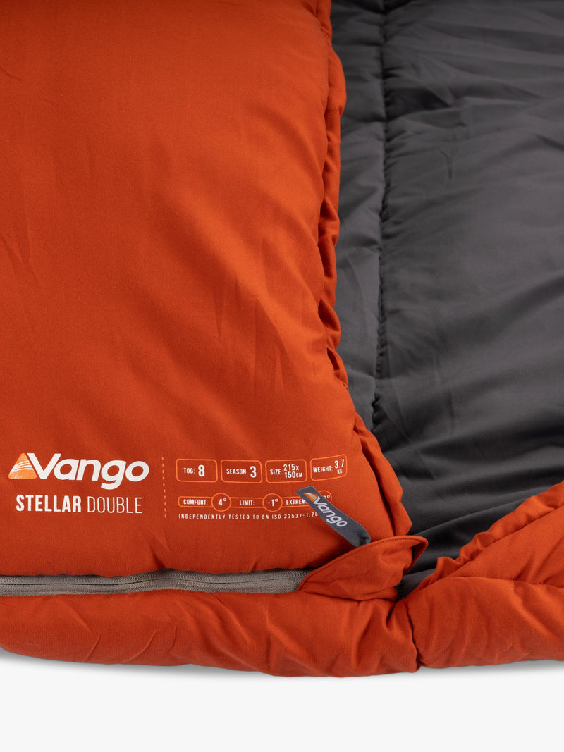 Vango Stellar Double sleeping bag, imported from the UK