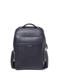 Aspinal of London leather backpack in navy (British brand)