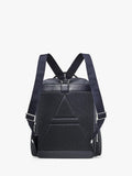 Aspinal of London leather backpack in navy (British brand)