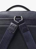 Aspinal of London leather backpack in navy (British brand)