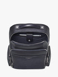 Aspinal of London leather backpack in navy (British brand)