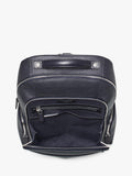 Aspinal of London leather backpack in navy (British brand)