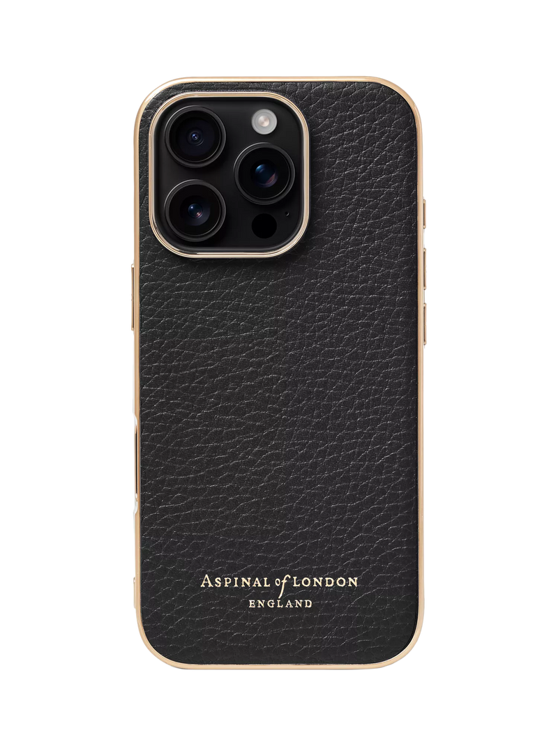 Aspinal of London Leather iPhone 16 Pro Case