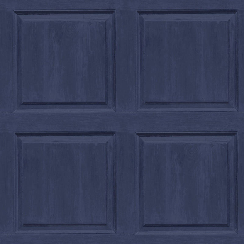 Arthouse Washed Panel Navy decorative wallpaper roll - British product