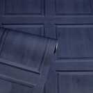 Arthouse Washed Panel Navy decorative wallpaper roll - British product