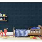 Arthouse Washed Panel Navy decorative wallpaper roll - British product