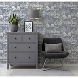Arthouse Meadow Hare Navy Wallpaper 53cm x 1005m roll - British product