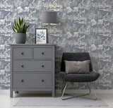 Arthouse Meadow Hare Navy Wallpaper 53cm x 1005m roll - British product