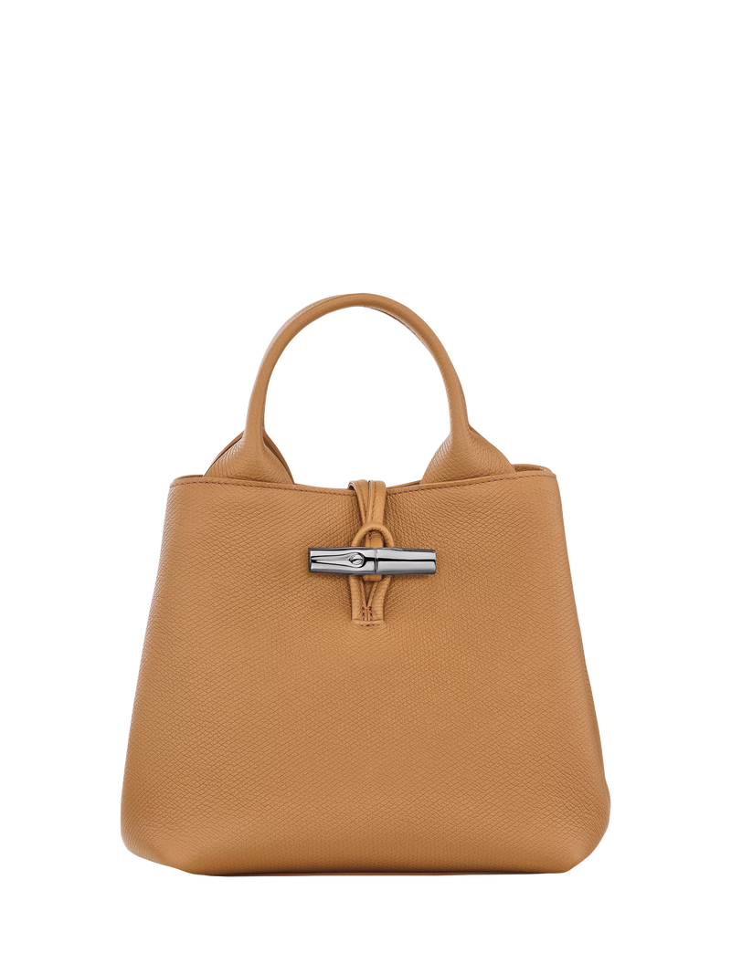 Longchamp Le Roseau Leather Small Crossbody Bag