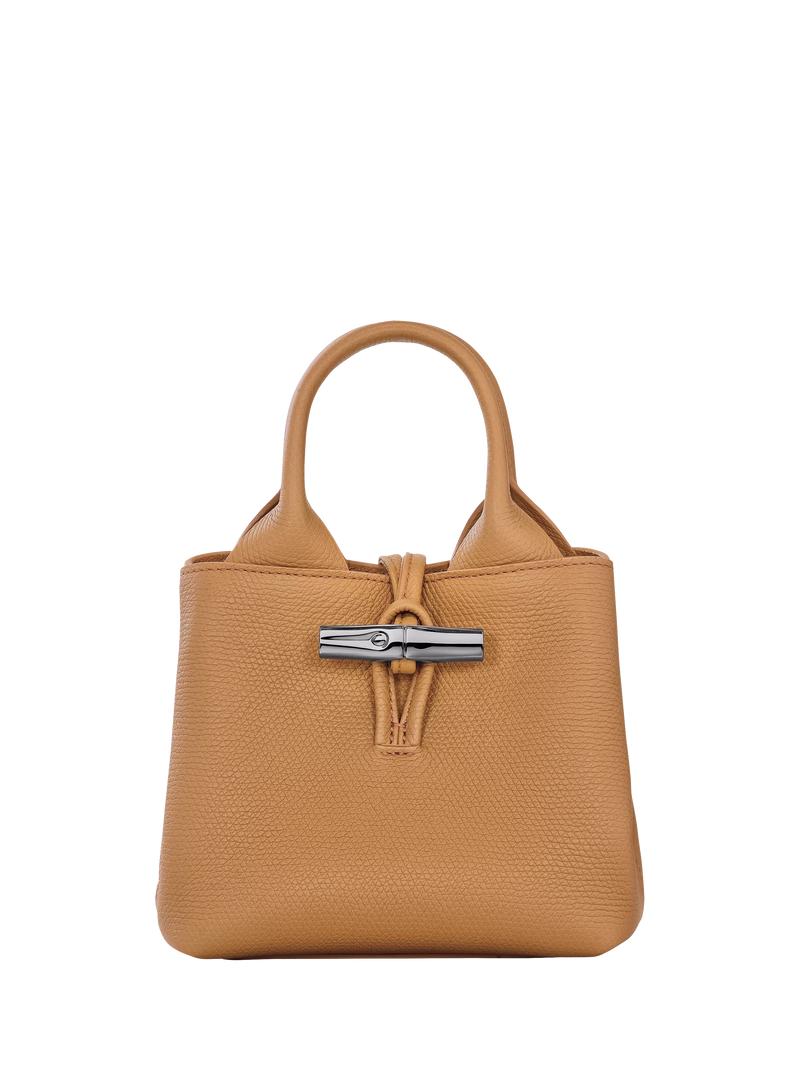 Longchamp Le Roseau XS Grained Leather Crossbody Bag